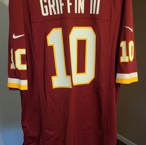 Men's vintage classic RG3 redskins Washington football jersey. New. LARGE
